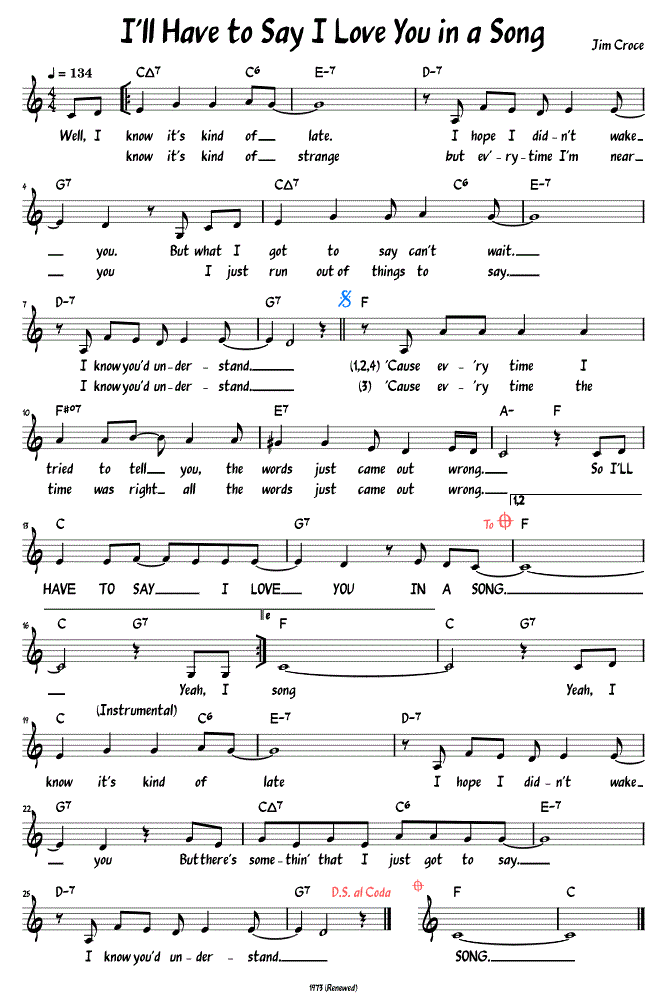 Sheet Music